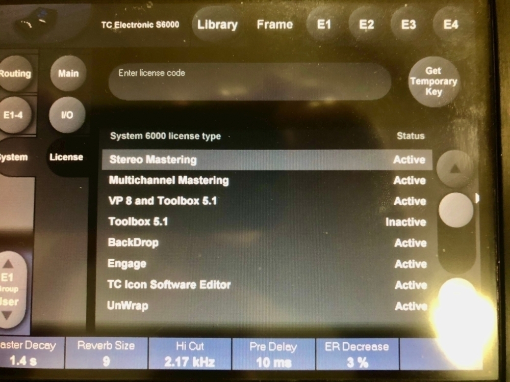 TC Electronic S6000 TC Electronic S6000