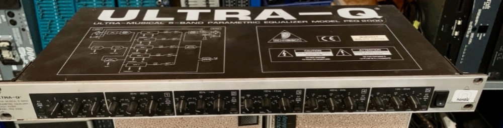 Behringer Ultra-Q parametric EQ