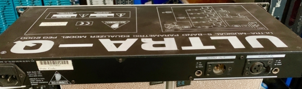 Behringer Ultra-Q parametric EQ