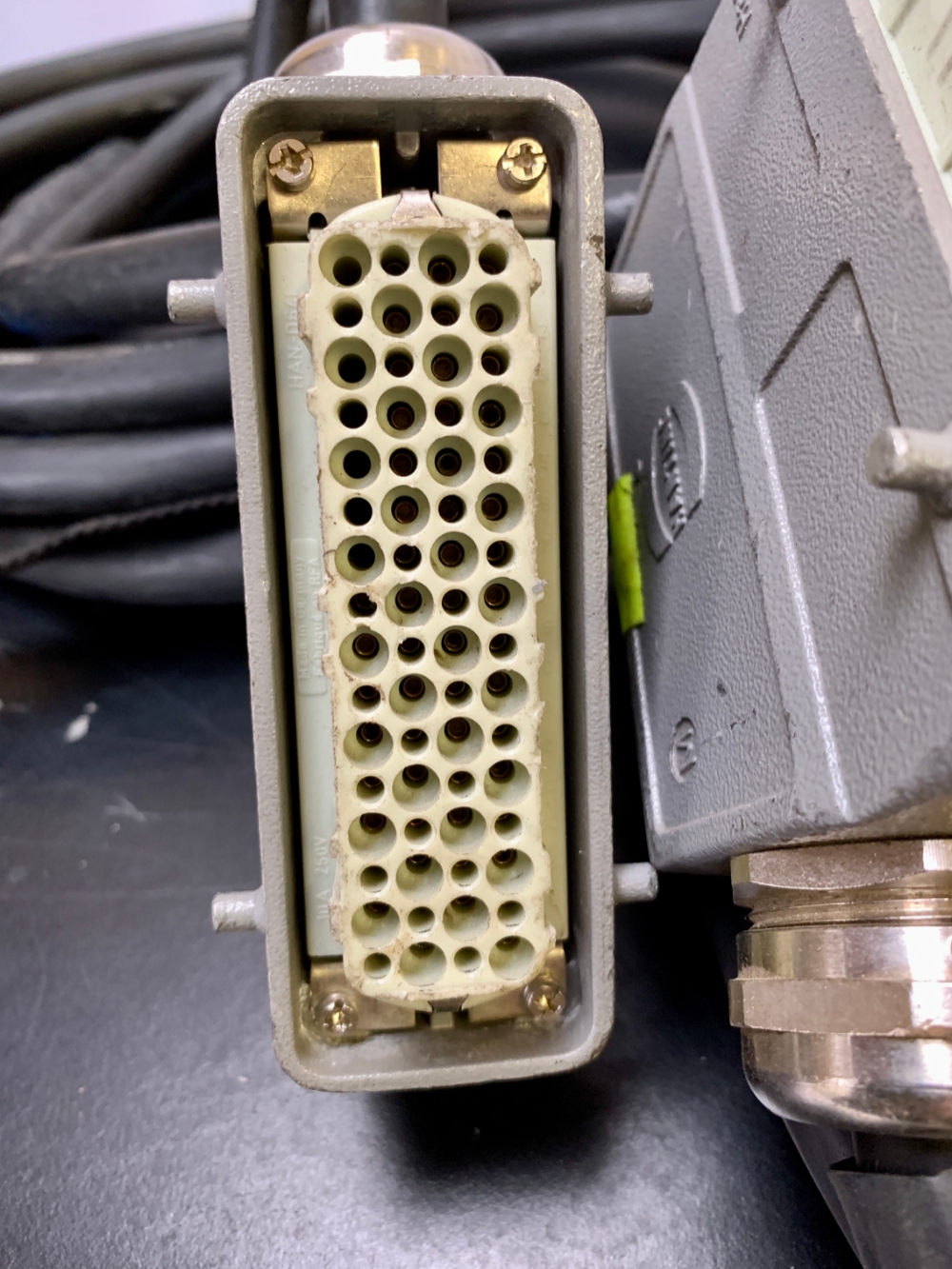 Harting - insert 2x10 x st.jack  Harting - insert 2x10 x st.jack