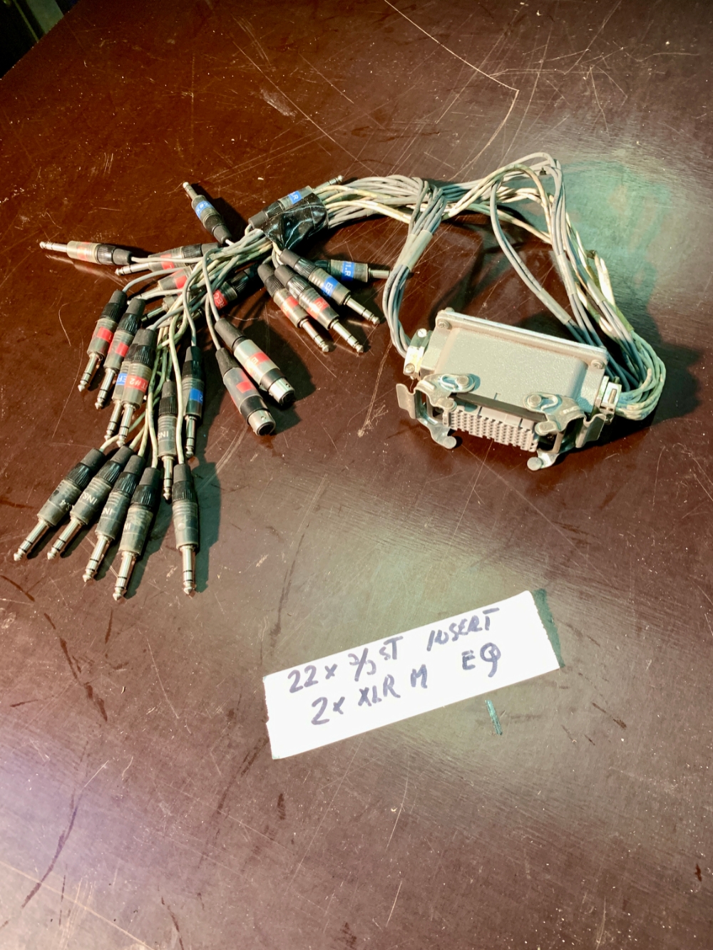 HARTING 22 x ST. J/J + 2 x XLR M