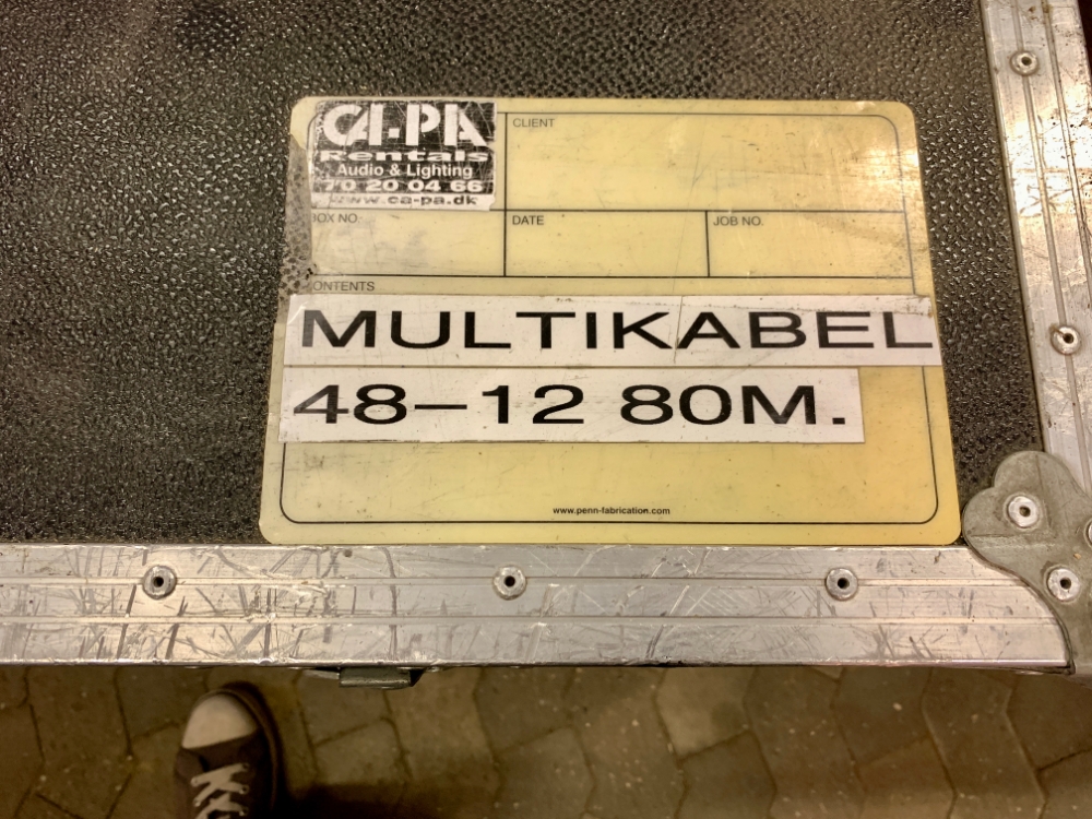 MULTICABLE 80 meter 48ch