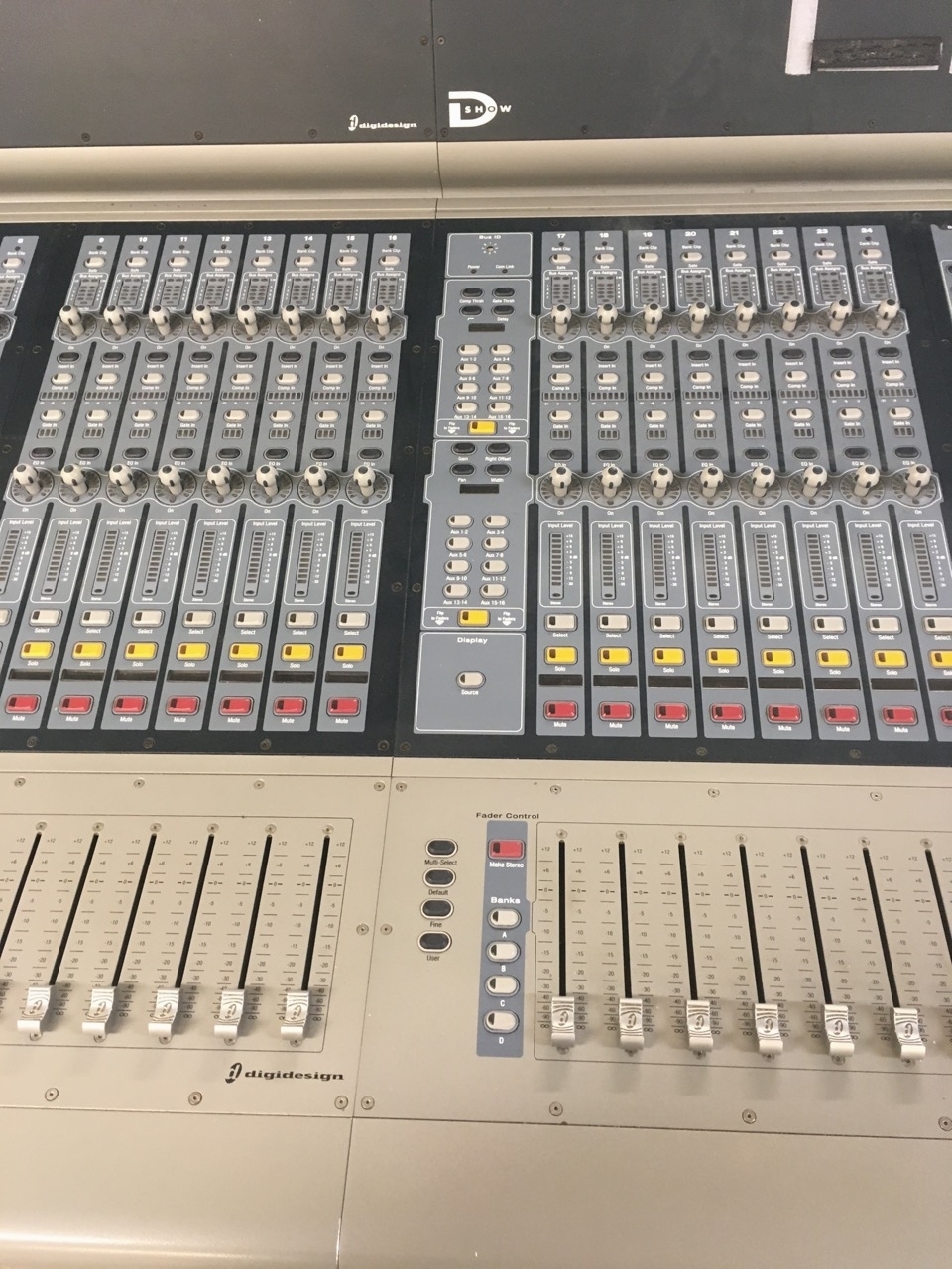 Digidesign D-Show m stageboxs 48/18