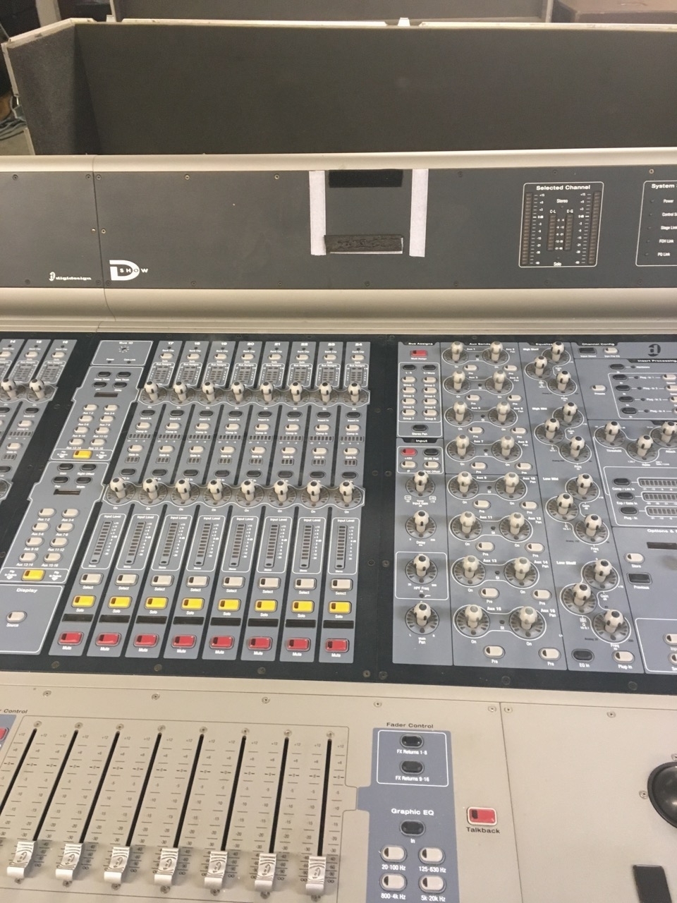 Digidesign D-Show m stageboxs 48/18