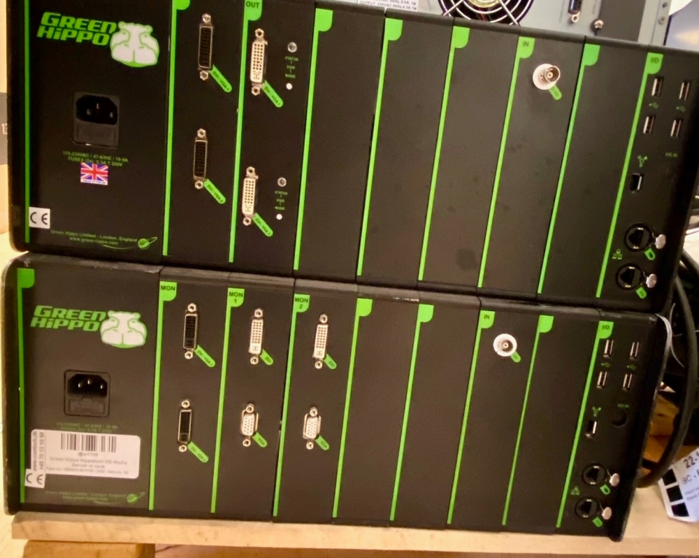 Green Hippo Hippotizer HD Media Server Green Hippo Hippotizer HD Media Server