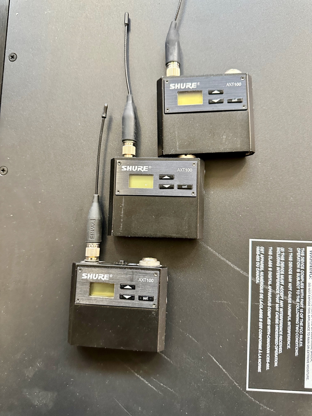 Shure axt400/axt100 system Shure axt400/axt100 system