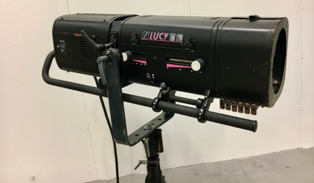 Robert Juliat Lucy 1,2kw follow spot Robert Juliat Lucy 1,2kw follow spot