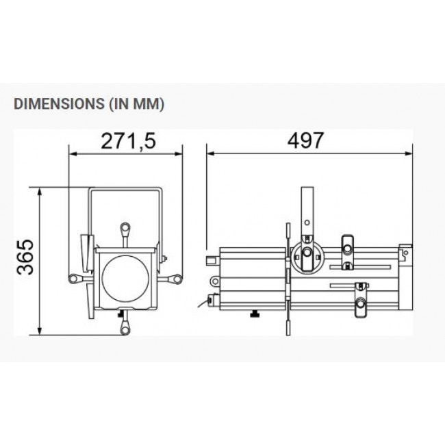 Spotlight Figura Z/05 ZS 500-650W zoom 14-33° DEMO