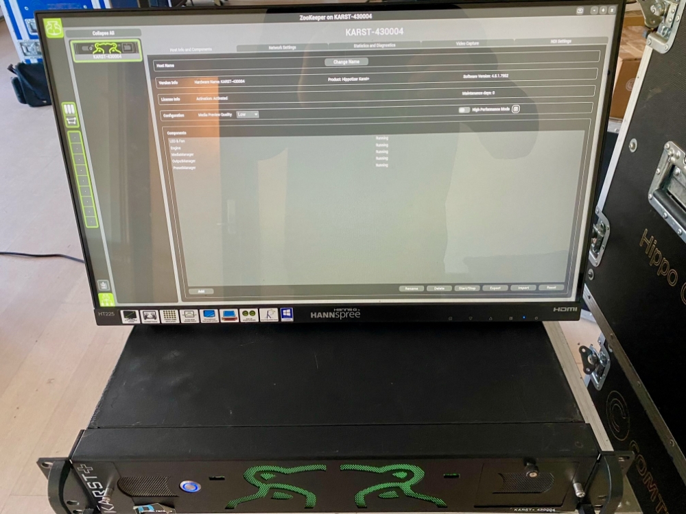 Green Hippo Hippotizer KARST+ Media Server