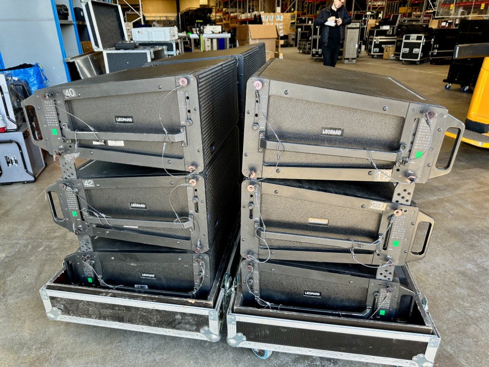 Meyer Sound LEOPARD compact linear line array loudspeakers