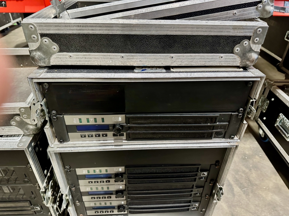 L-Acoustics LA8 Amp Rack aes