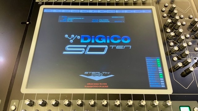 DiGiCo SD10 Stealt core2