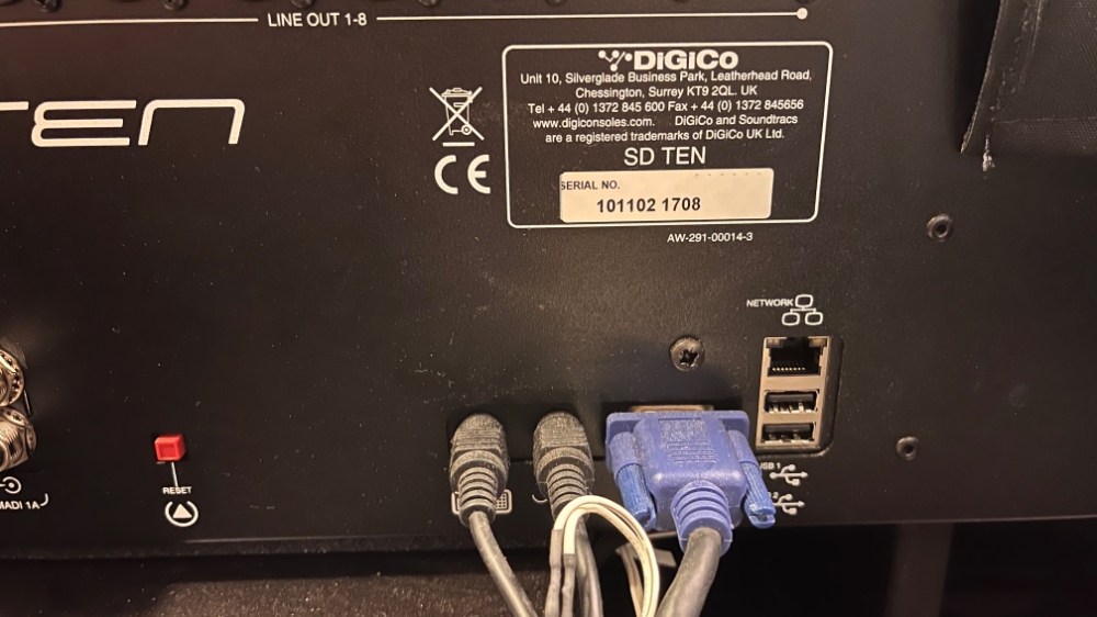 DiGiCo SD10 Stealt core2