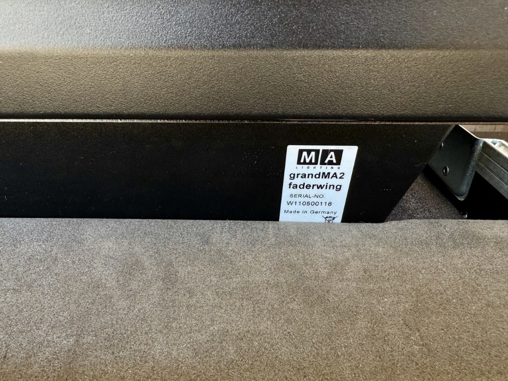MA Lightning GrandMA2 Faderwing MA Lightning GrandMA2 Faderwing