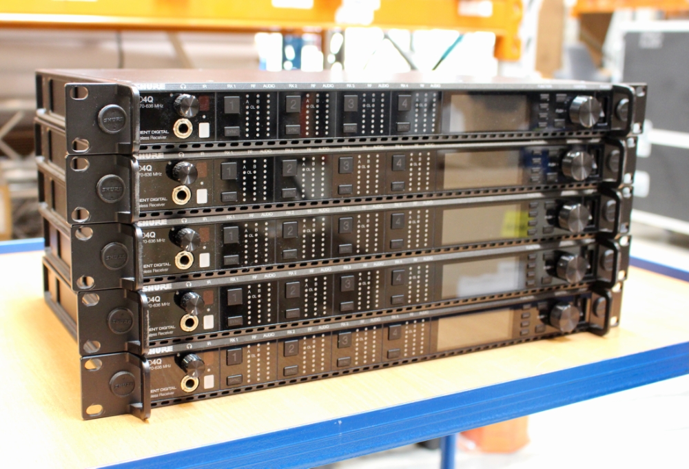 Shure AD4QNP-A Axient Quad Receiver