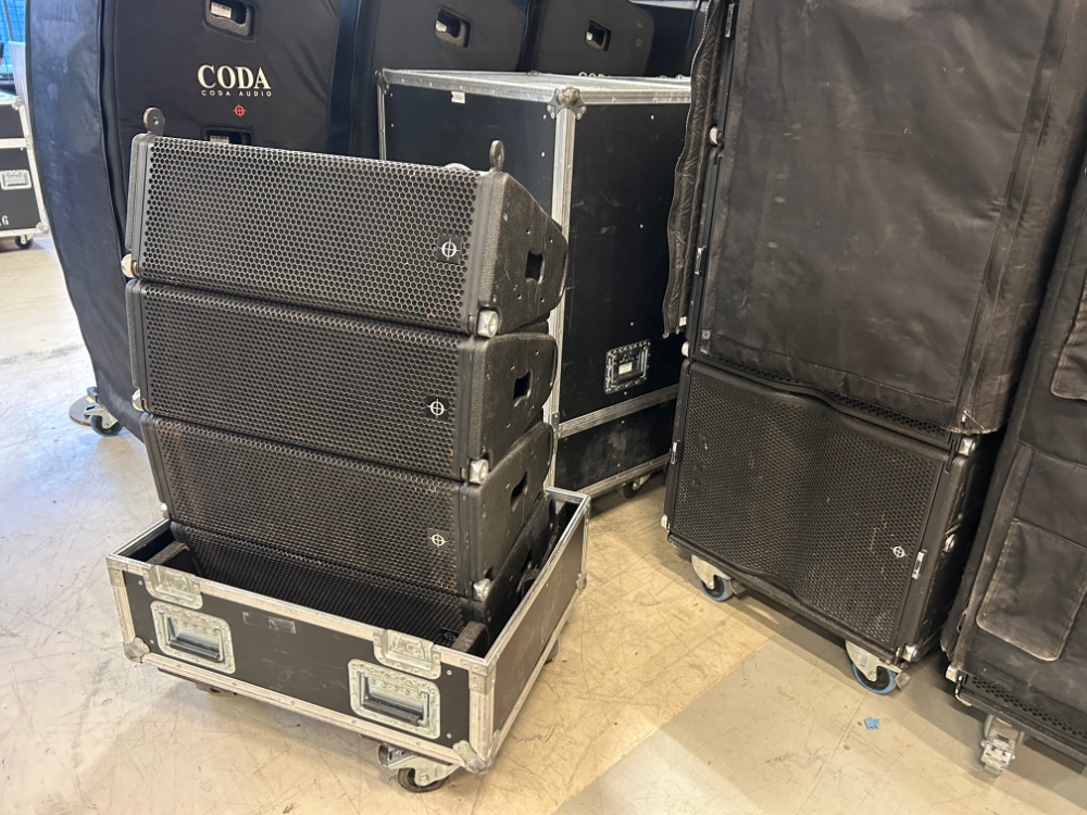 Coda ViRay/SCV-F/Linus-Rack20 turn-key system from 2016