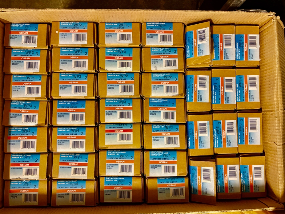 Osram Metal Halide Sharxs HTI 1500W W/D7/60